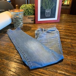 Blue Jeans Cotton Spandex Stretchy 12 High Rise Skinny